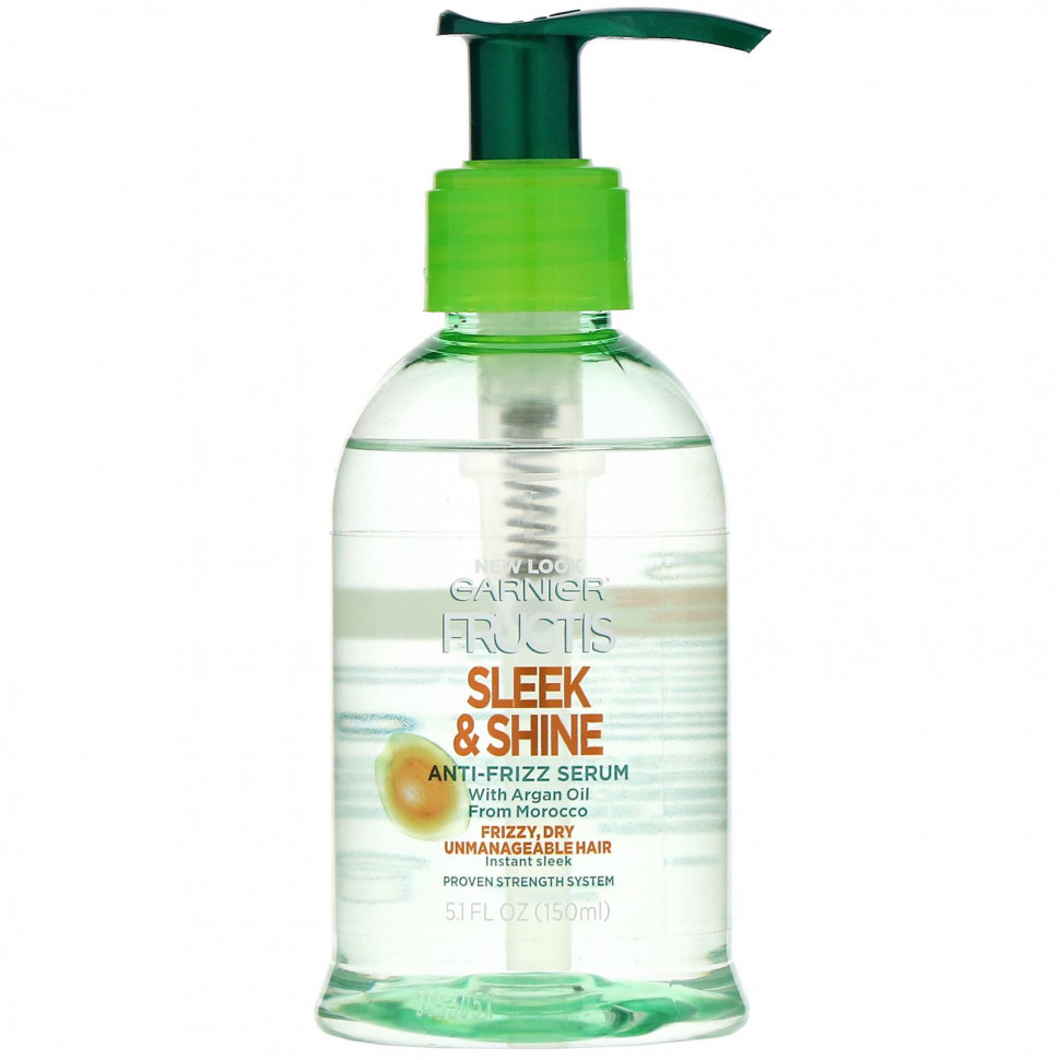 ���� ������ (Iherb) Garnier, Fructis, Sleek & Shine, ��������� ������ ������� �����, 150 ��, ������ �� 2400 ���