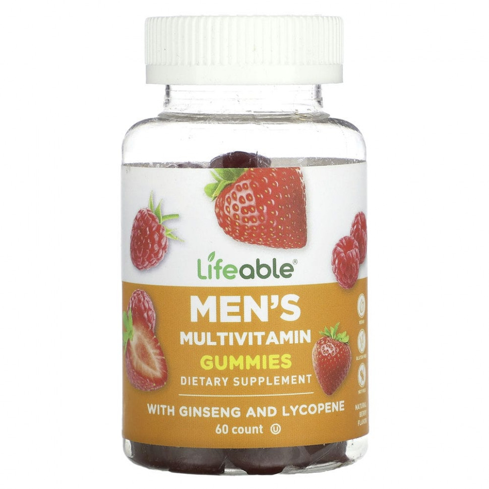 ���� ������ (Iherb) Lifeable, ������������ ��� ������, �������, 60 ����������� ��������, ������ �� 2950 ���