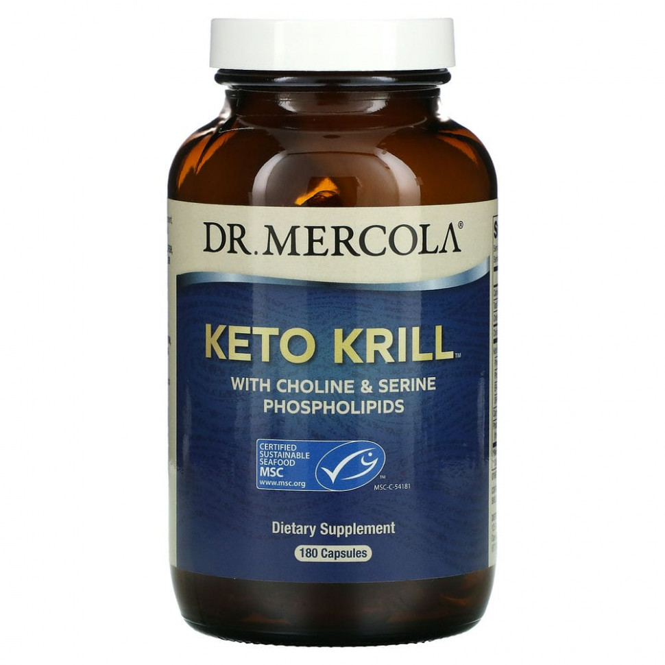���� ������ (Iherb) Dr. Mercola, ����-����� � ������������� ������ � ������, 180 ������, ������ �� 16430 ���