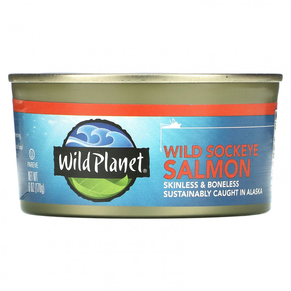   (Iherb) Wild Planet,   ,    , 6  (170 )    -     , -, 