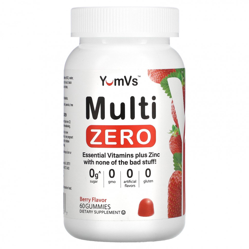 ���� ������ (Iherb) YumV's, Multi Zero, �������, 60 ����������� ����������, ������ �� 3220 ���