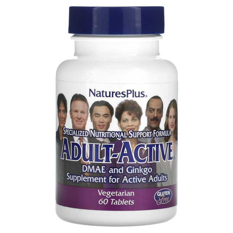   (Iherb) NaturesPlus, Adult-Active, 60     -     , -, 