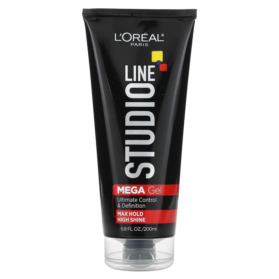 ���� ������ (Iherb) L'Or?al, Studio Line Mega Gel, Max Hold, High Shine, 200 �� (6,8 ����. �����), ������ �� 1540 ���