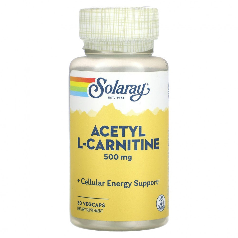 ���� ������ (Iherb) Solaray, ������ L-��������, 500 ��, 30 ������������ ������, ������ �� 1860 ���