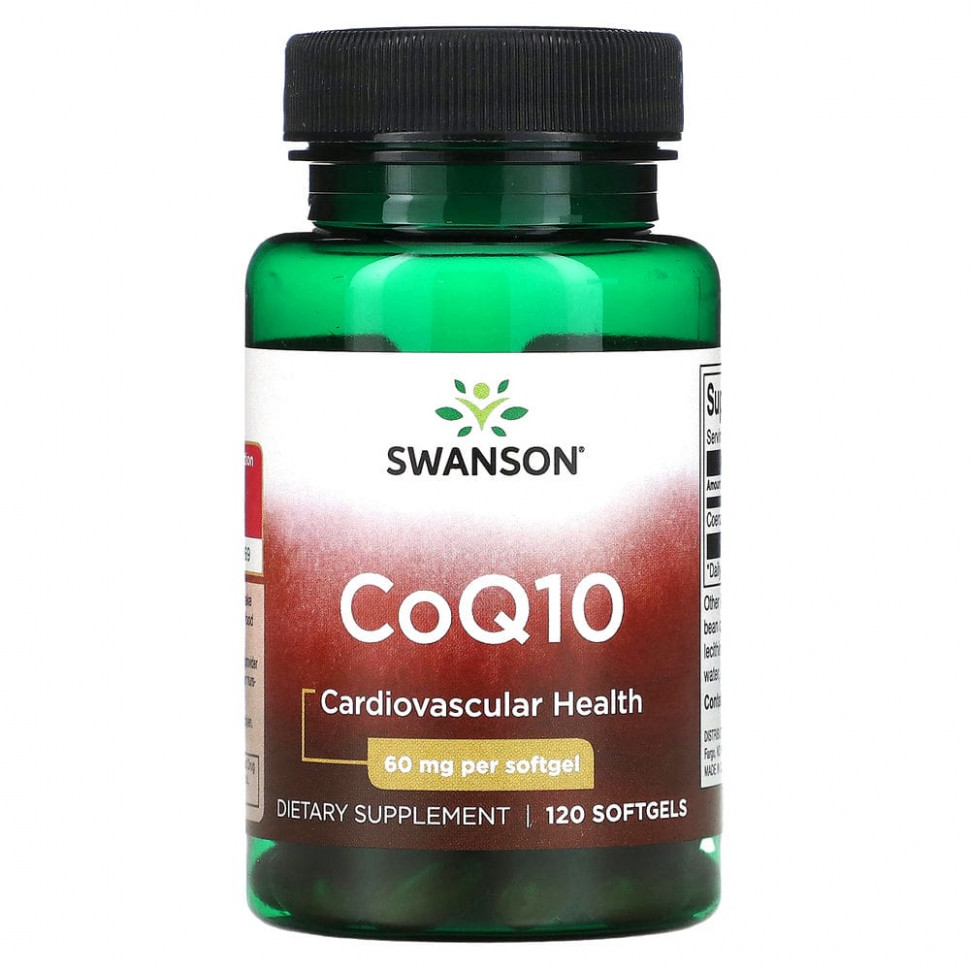   (Iherb) Swanson,  Q10, 60 , 120      -     , -, 