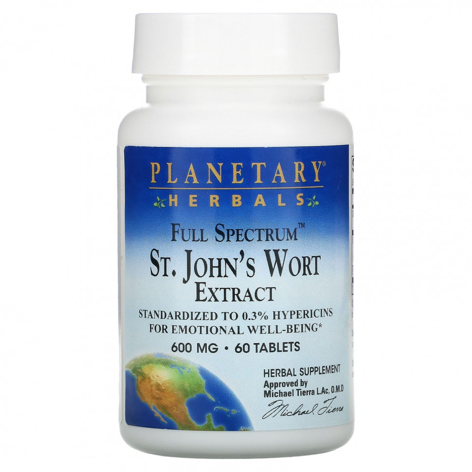 ���� ������ (Iherb) Planetary Herbals, �������� �������� ������� �������, 600 ��, 60 ��������, ������ �� 2520 ���