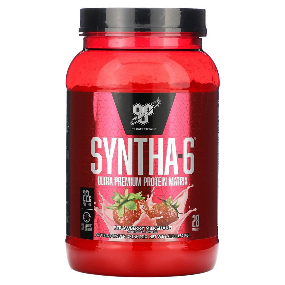   (Iherb) BSN, Syntha-6, Ultra Premium Protein Matrix,   , 1,32  (2,91 )    -     , -, 