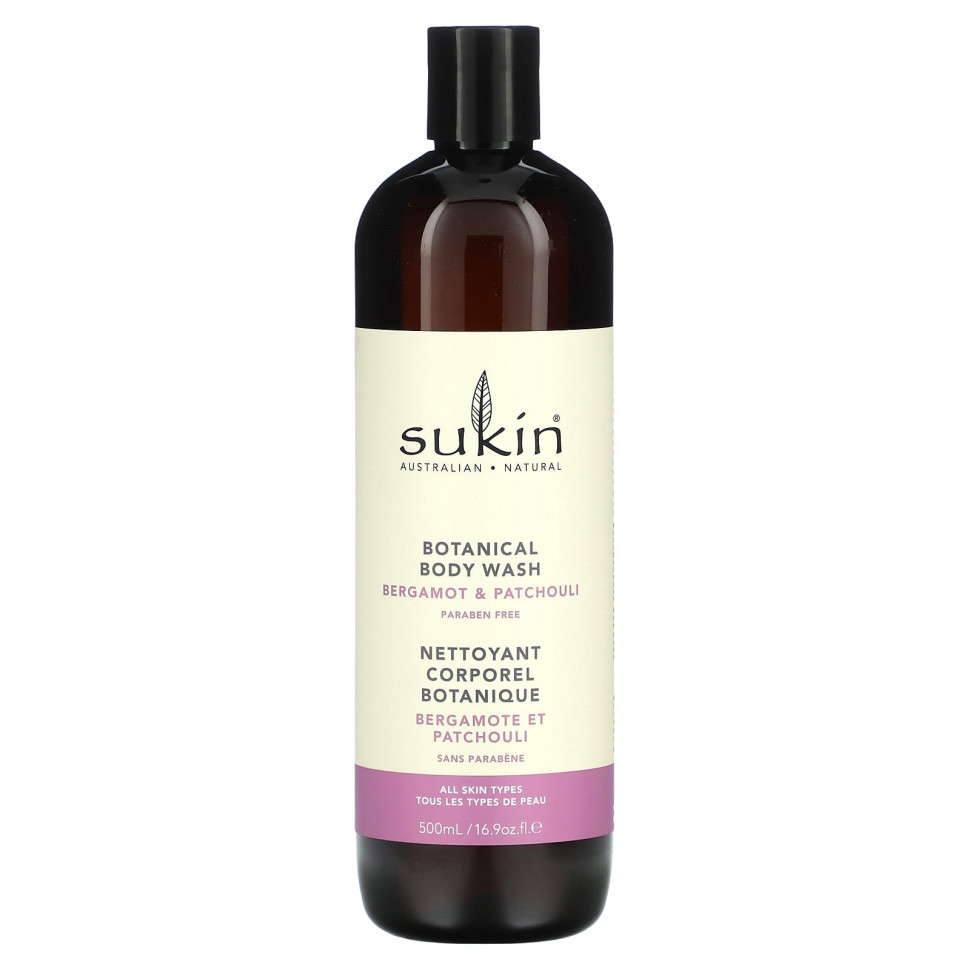 ���� ������ (Iherb) Sukin, ���� ��� ���� � ����������, �������� � ������, 500 �� (16,9 �����), ������ �� 2990 ���