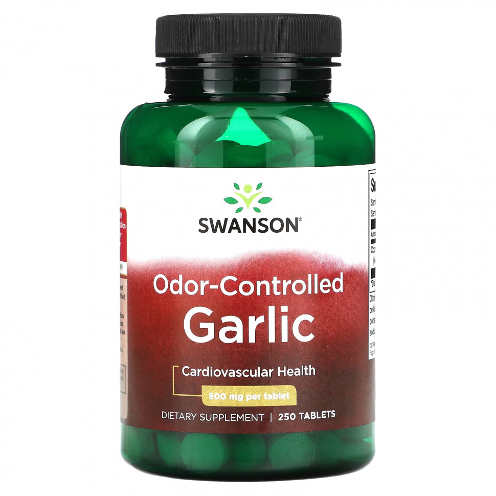���� ������ (Iherb) Swanson, ������ � ��������� ������, 500 ��, 250 ��������, ������ �� 4920 ���