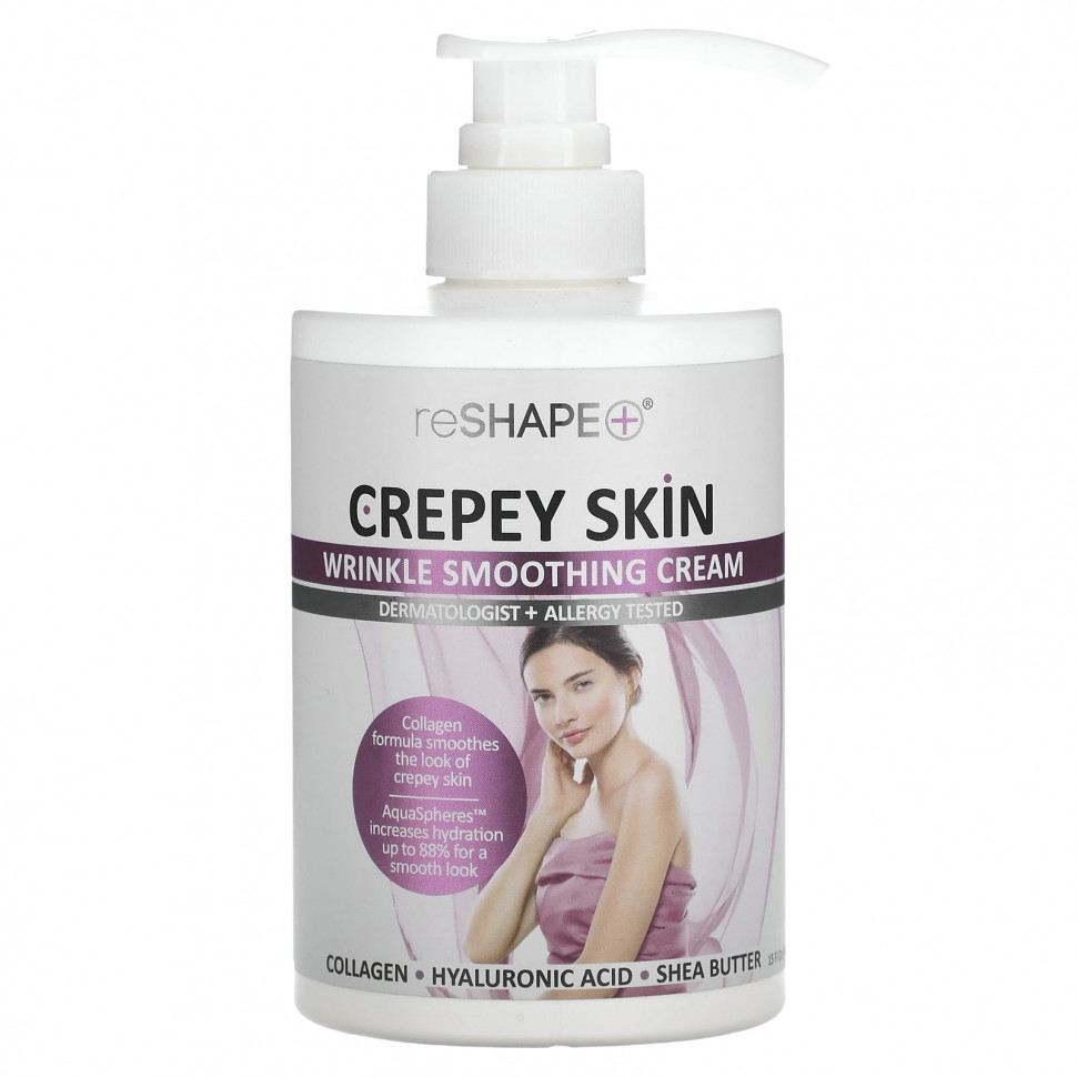   (Iherb) Reshape Plus, Crepey Skin,    , 444  (15 . )    -     , -, 