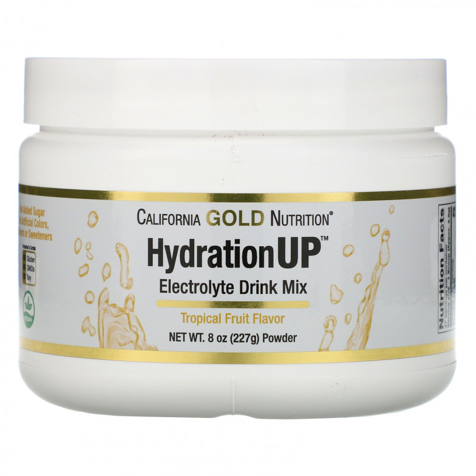   (Iherb) California Gold Nutrition, HydrationUP,     ,  , 227  (8 )    -     , -, 