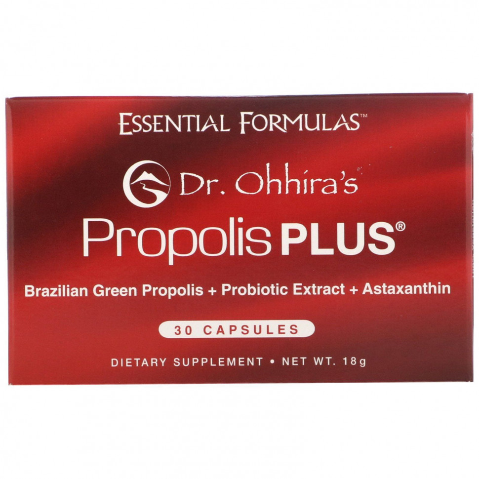   (Iherb) Dr. Ohhira's, Propolis Plus, 30     -     , -, 