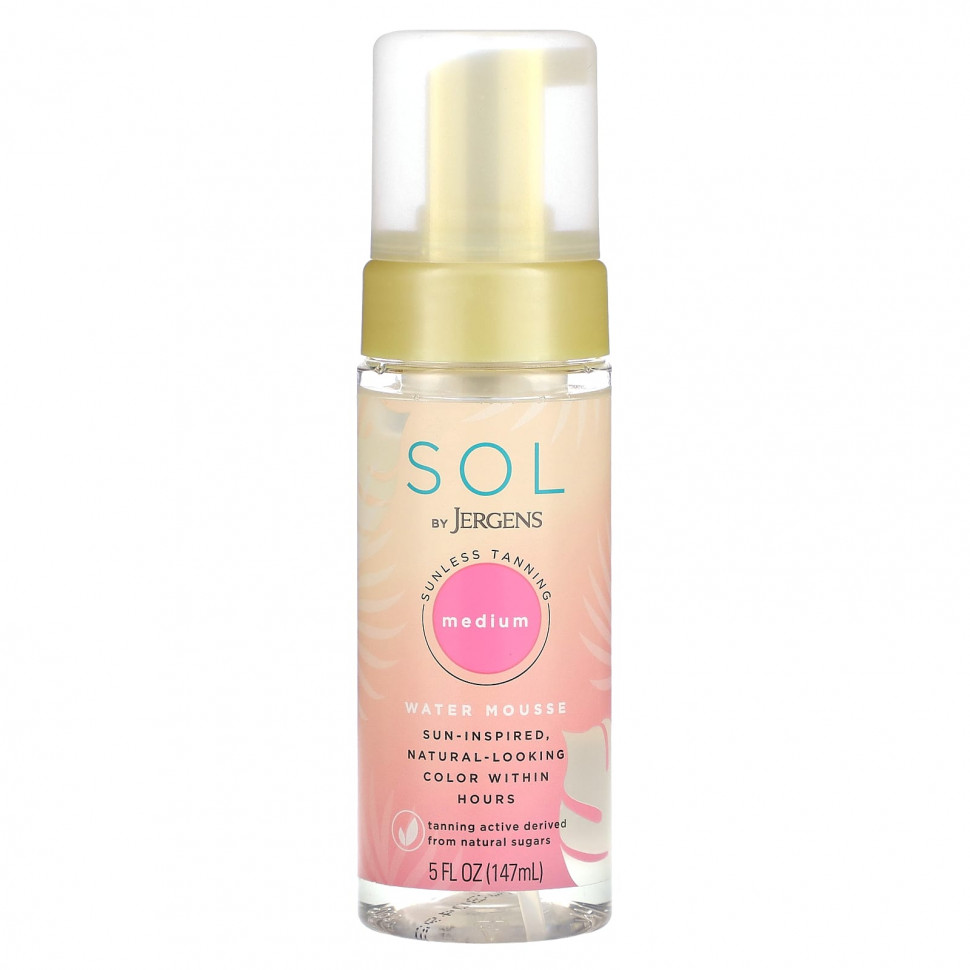 ���� ������ (Iherb) Jergens, Sol, ������ ���� ��� ������ ��� ������, �������, 147 �� (5 ����. �����), ������ �� 3750 ���