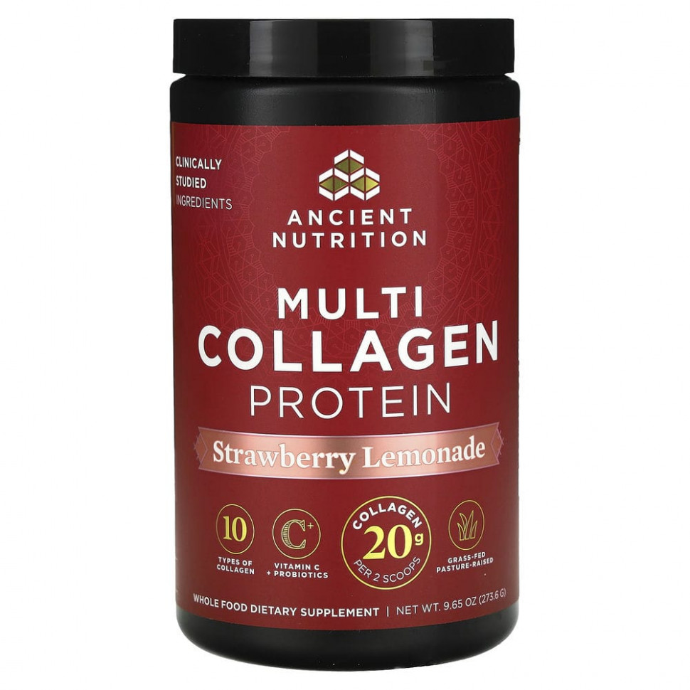   (Iherb) Dr. Axe / Ancient Nutrition, Multi Collagen Protein,  , 10,1  (285,6 )    -     , -, 