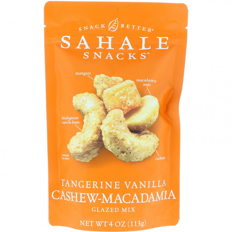 ���� ������ (Iherb) Sahale Snacks, ������������� �����: ��������, ������, ����� � ��������, 4 ���. (113 �), ������ �� 1420 ���