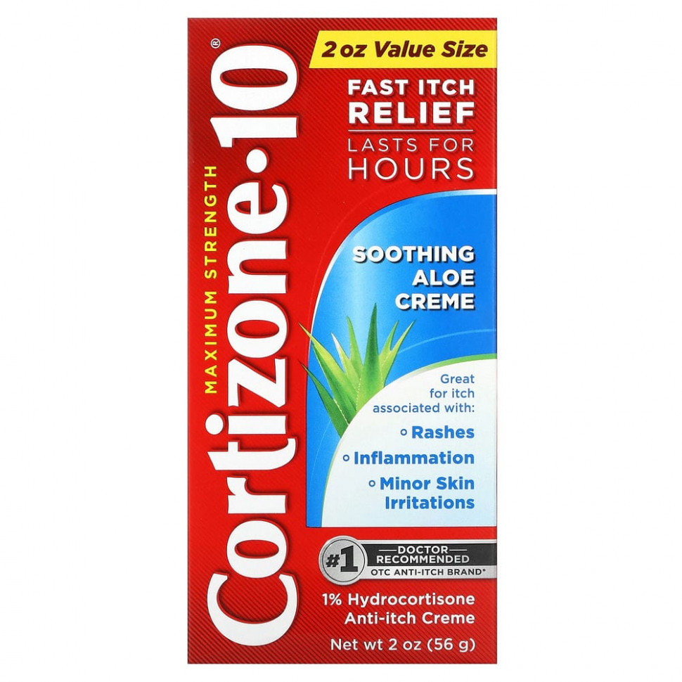   (Iherb) Cortizone 10, Maximum Strength,    , 56  (2 )    -     , -, 