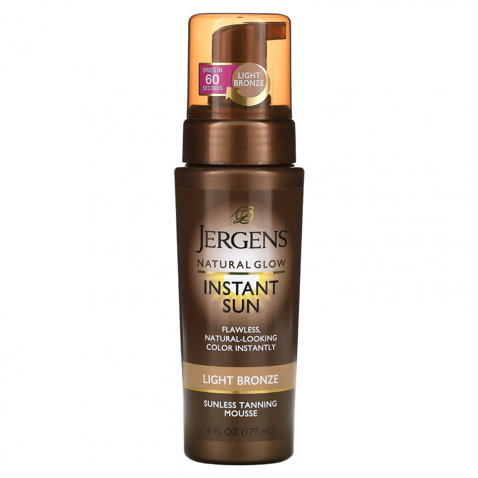   (Iherb) Jergens, Natural Glow, Instant Sun,   , -, 177 ,   3400 