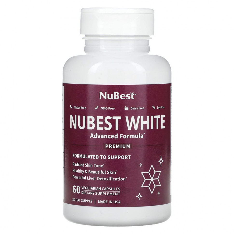 ���� ������ (Iherb) NuBest, Nubest White, 60 �������������� ������, ������ �� 6950 ���