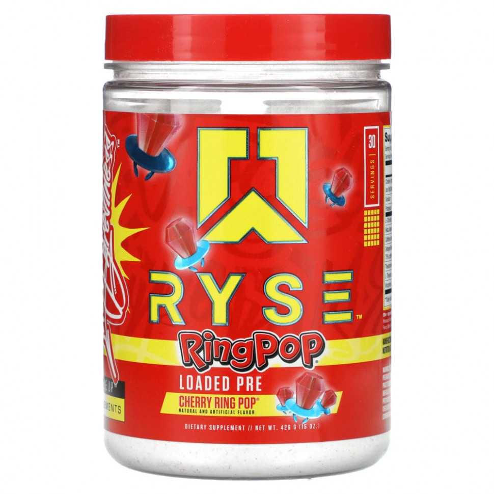 ���� ������ (Iherb) Ryse Supps, Loaded Pre, �������� ���, 426 � (15 �����), ������ �� 6750 ���