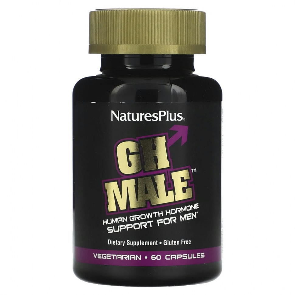 ���� ������ (Iherb) NaturesPlus, GH Male, ������ ����� �������� ��� ������, 60 ������������ ������, ������ �� 4940 ���