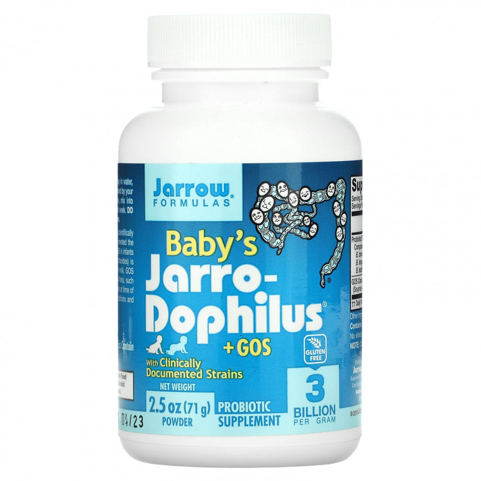   (Iherb) Jarrow Formulas, Baby's Jarro-Dophilus + GOS, , 71  (2,5 )    -     , -, 