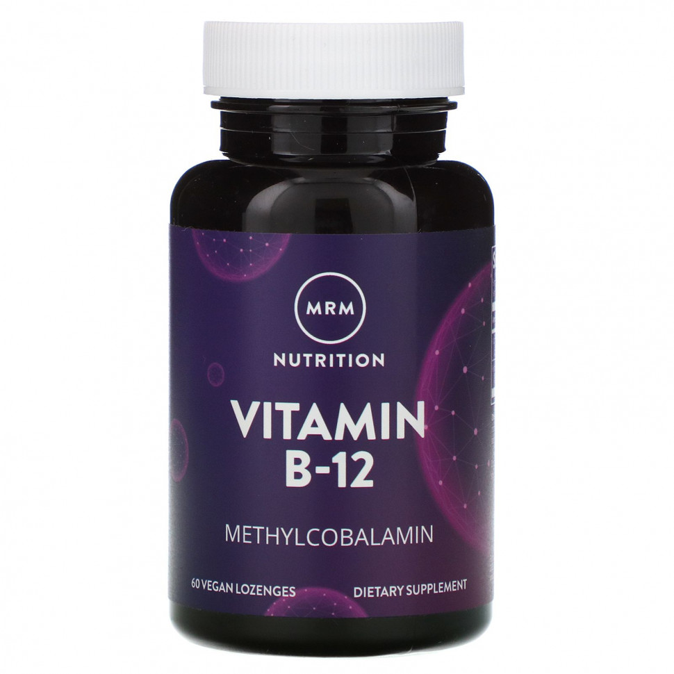 ���� ������ (Iherb) MRM, Nutrition, ������� B12, 60 ��������� ��������, ������ �� 1770 ���
