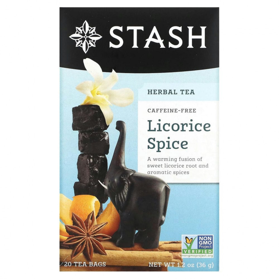   (Iherb) Stash Tea,    ,   ,  , 20  , 1,2  (36 )    -     , -, 