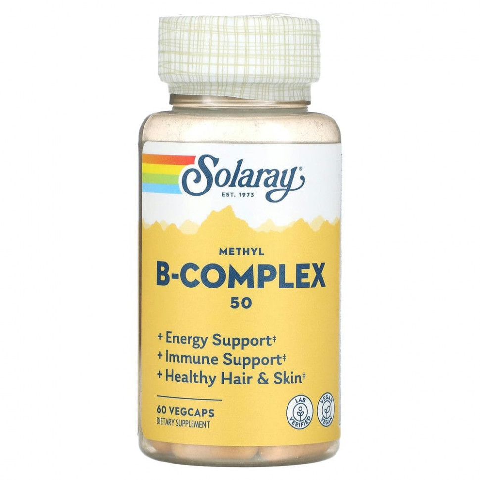 ���� ������ (Iherb) Solaray, ����� B-�������� 50, 60 �������������� ������, ������ �� 3820 ���