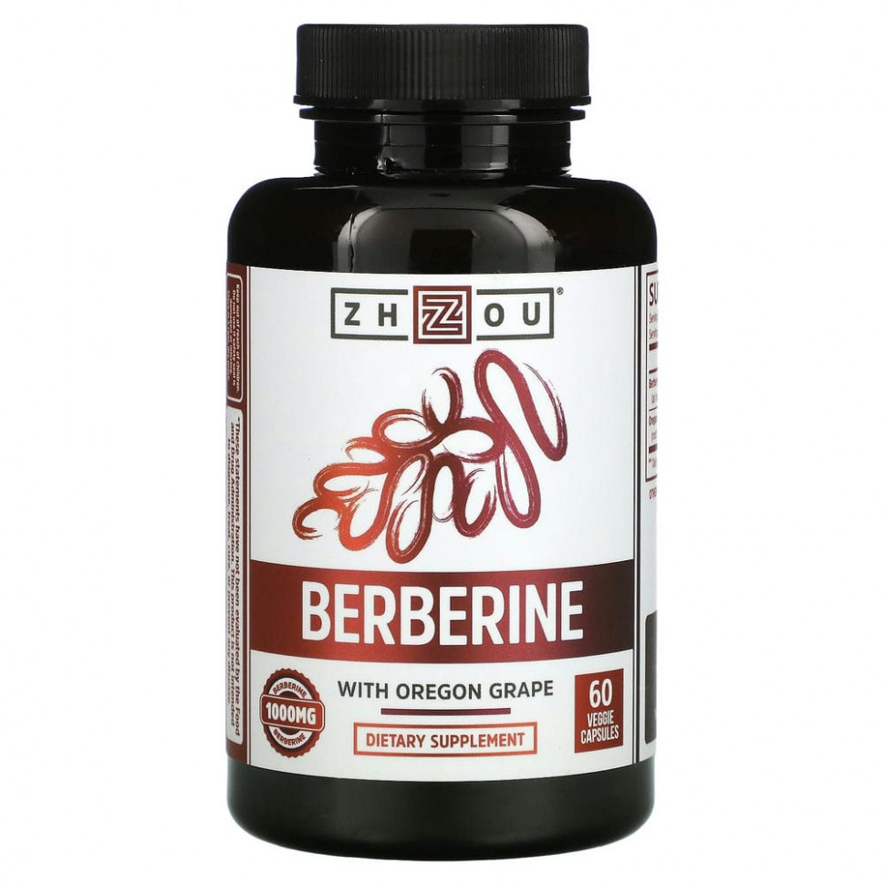 ���� ������ (Iherb) Zhou Nutrition, �������� � ��������, 500 ��, 60 ������������ ������, ������ �� 2940 ���