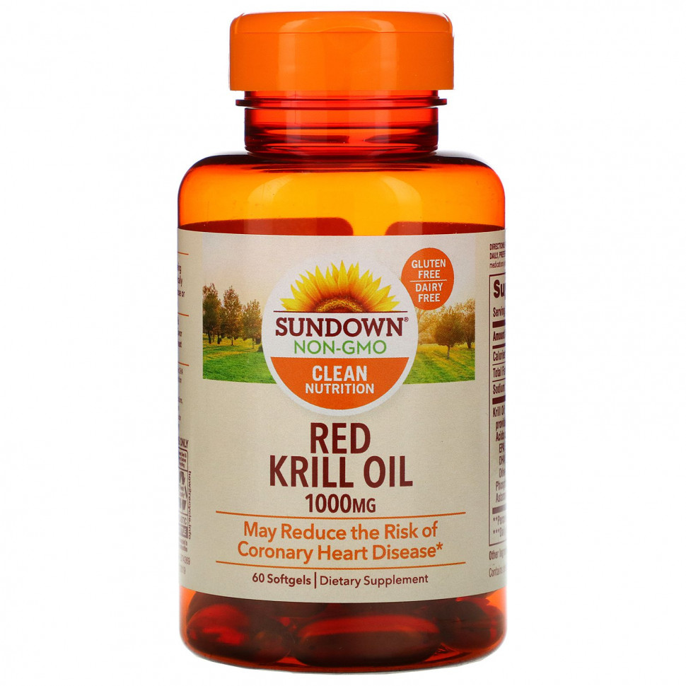 ���� ������ (Iherb) Sundown Naturals, ����� �������� �����, 1000 ��, 60 ������ ��������, ������ �� 6590 ���