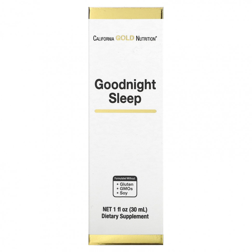   (Iherb) California Gold Nutrition, Goodnight Sleep,    , 30  (1 . )    -     , -, 