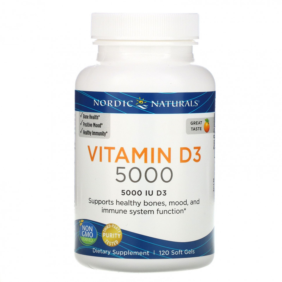   (Iherb) Nordic Naturals,  D3 5000,   , 5000 , 120       -     , -, 