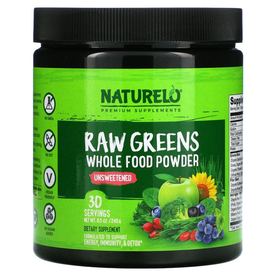 ���� ������ (Iherb) NATURELO, ������� �� ������� �������������� ���������, ��� ��������������, 240 � (8,5 �����), ������ �� 6560 ���