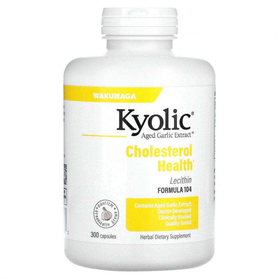 ���� ������ (Iherb) Kyolic, Aged Garlic Extract, �������� ������� � ���������, ������� ��� �������� ������ ����������� 104, 300 ������, ������ �� 5150 ���