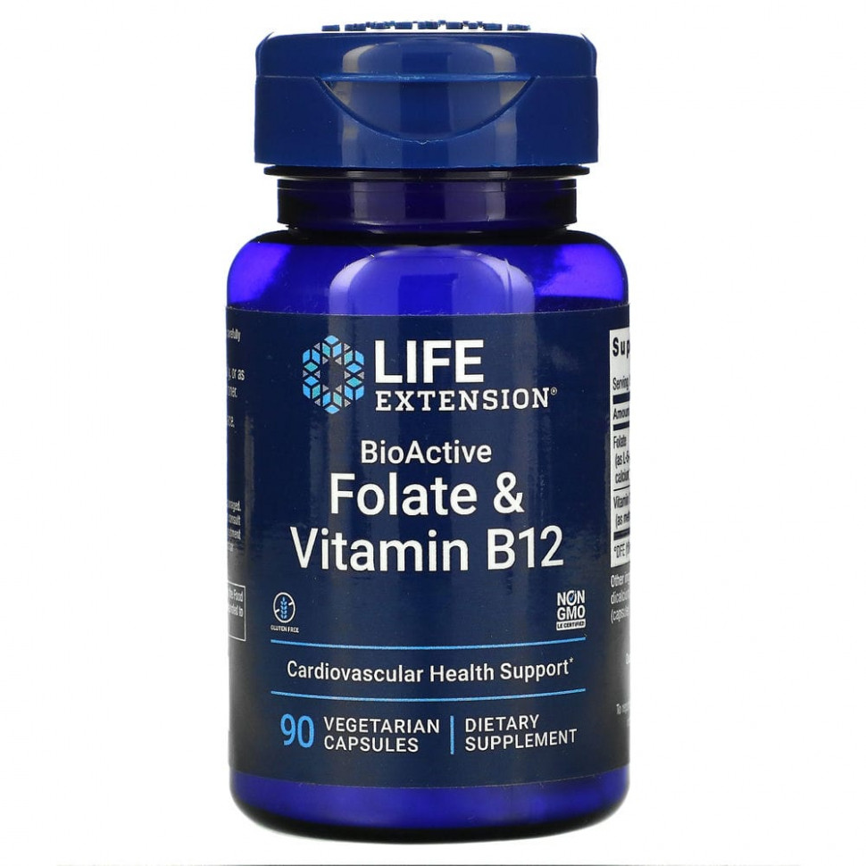 ���� ������ (Iherb) Life Extension, ����������� ����� � ������� B12, 90 �������������� ������, ������ �� 1440 ���