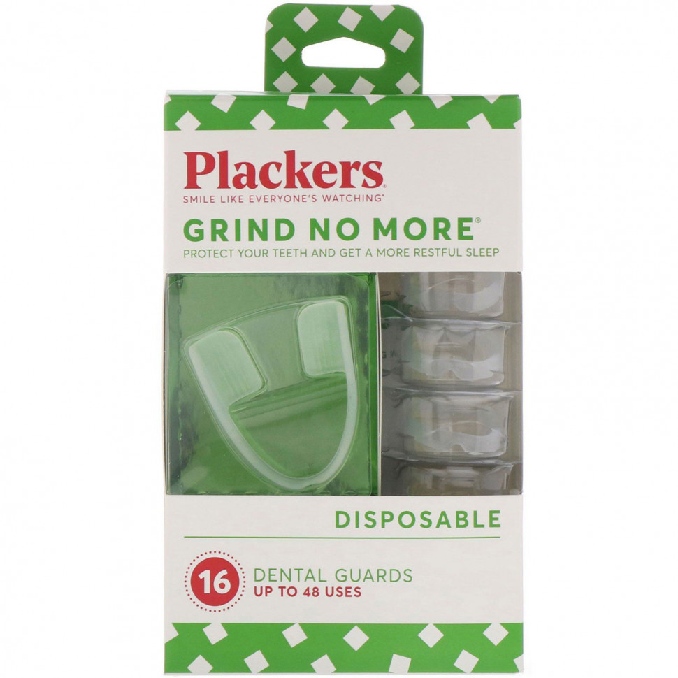   (Iherb) Plackers, Grind No More,  , 16 .    -     , -, 