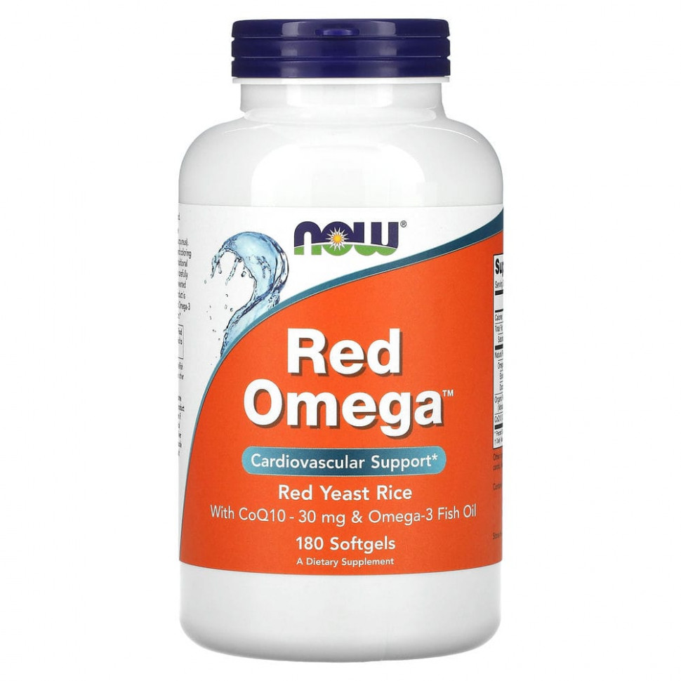   (Iherb) NOW Foods, Red Omega, 180      -     , -, 