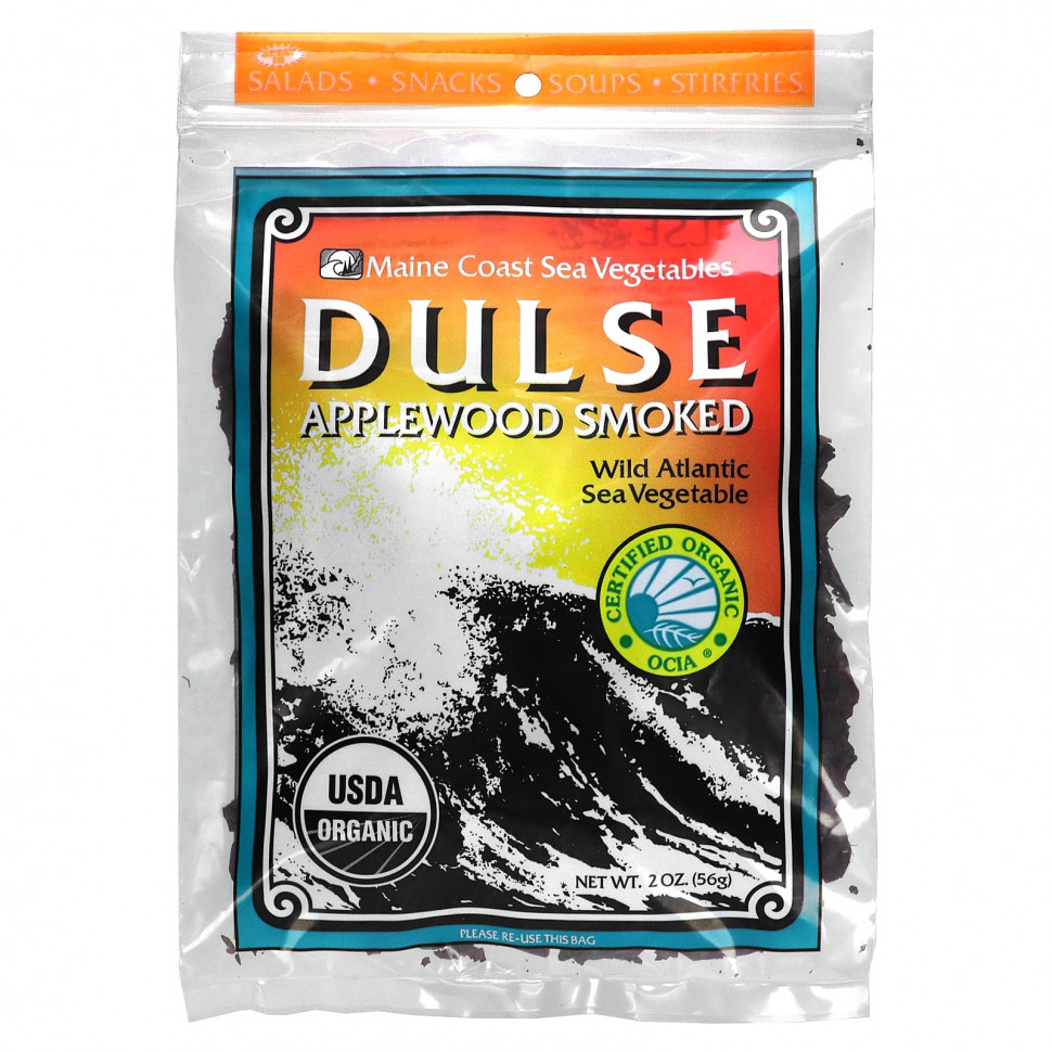 ���� ������ (Iherb) Maine Coast Sea Vegetables, Dulse, � ��������� �� ������, 56 � (2 �����), ������ �� 2270 ���