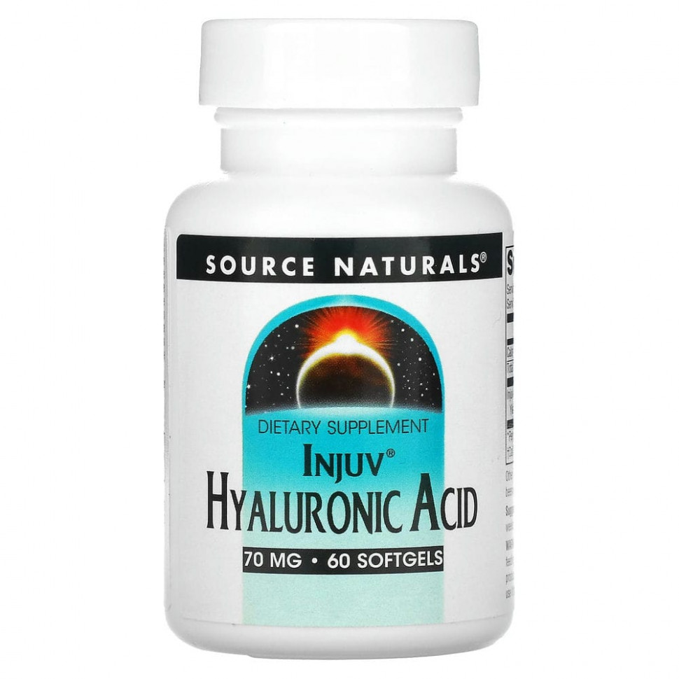 ���� ������ (Iherb) Source Naturals, Injuv, ������������ �������, 70 ��, 60 ������ ��������, ������ �� 6400 ���