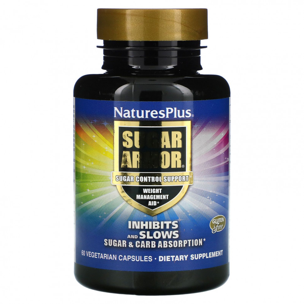   (Iherb) NaturesPlus, Sugar Armor,    , 60      -     , -, 