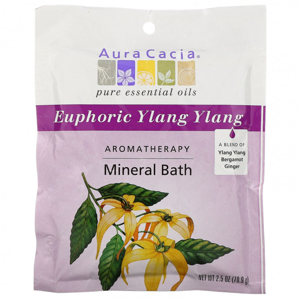   (Iherb) Aura Cacia,   , Euphoric Ylang Ylang, 70.9     -     , -, 