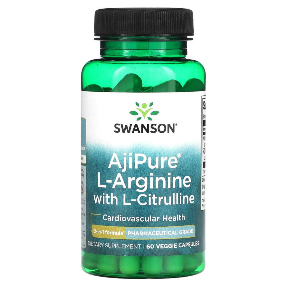   (Iherb) Swanson, AjiPure L-  L-, 60      -     , -, 