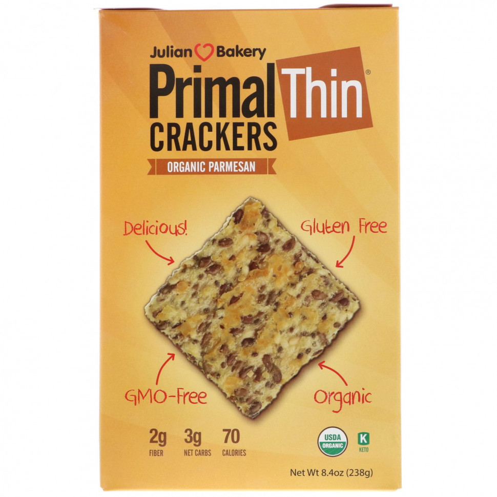 ���� ������ (Iherb) Julian Bakery, ������� Primal Thin, ������������ ��������, 238 � (8,4 �����), ������ �� 3000 ���