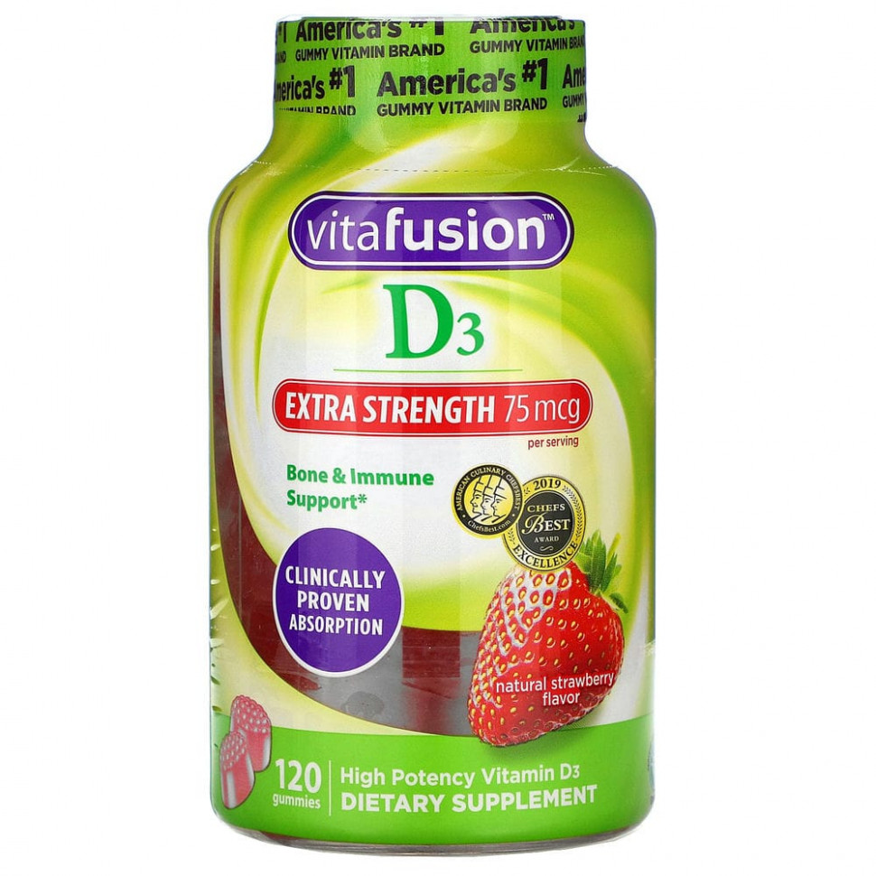   (Iherb) VitaFusion,  D3   ,    ,   , 37.5 , 120      -     , -, 