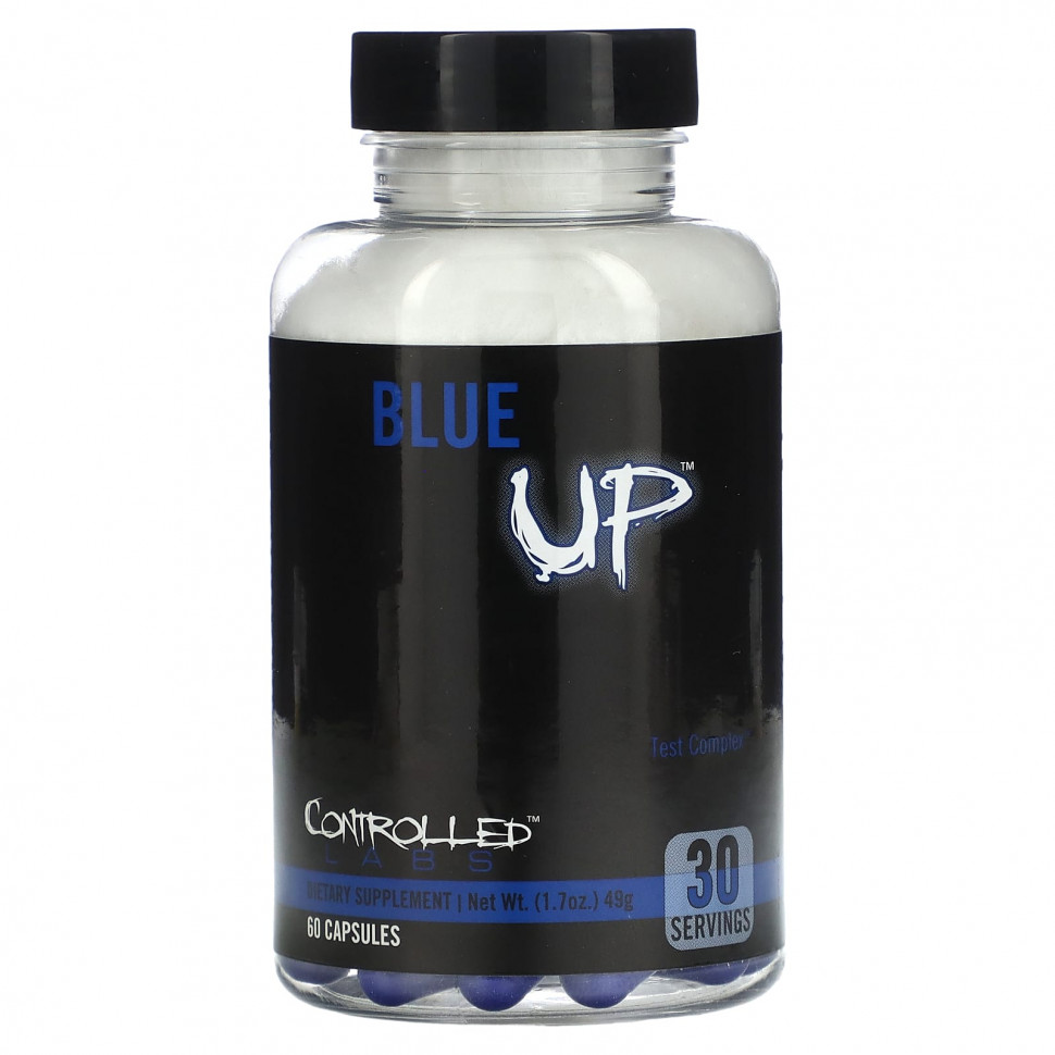   (Iherb) Controlled Labs, Blue Up, Test Complex, 60     -     , -, 