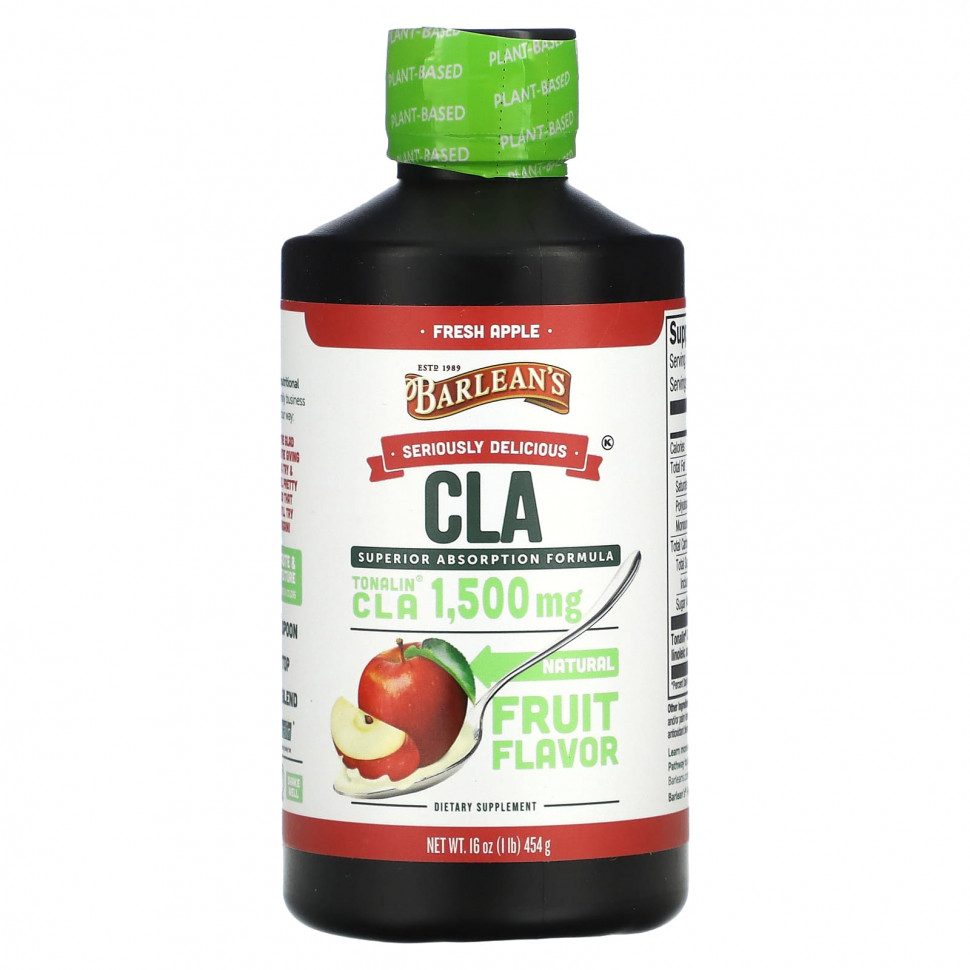 ���� ������ (Iherb) Barlean's, Tonalin CLA, ������ ������, 454 � (16 �����), ������ �� 6640 ���