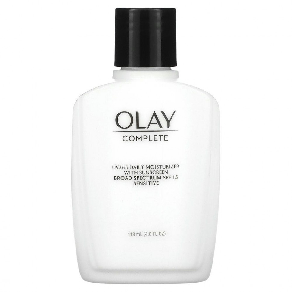 ���� ������ (Iherb) Olay, Complete, UV365, ���������� ����������� � �������������� ��������, SPF 15, ��� �������������� ����, 118 �� (4,0 �����), ������ �� 2880 ���