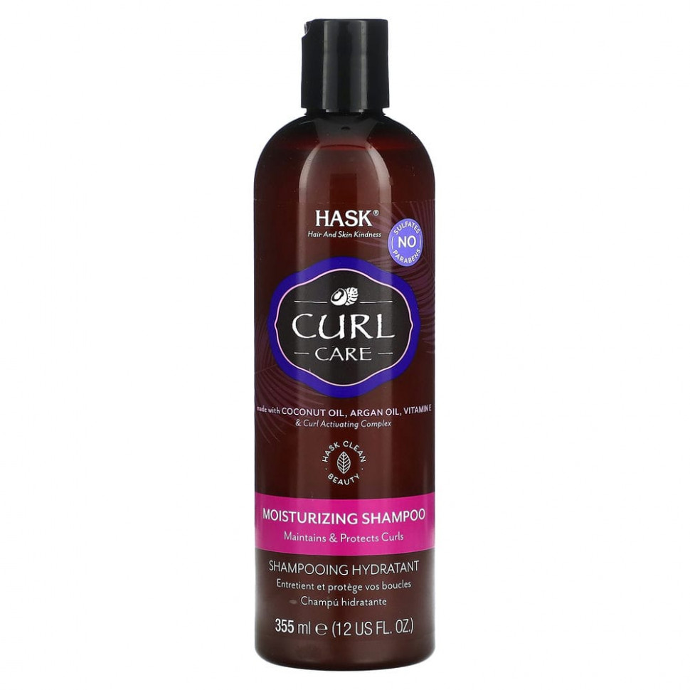   (Iherb) Hask Beauty, Curl Care,  , 355  (12 . )    -     , -, 