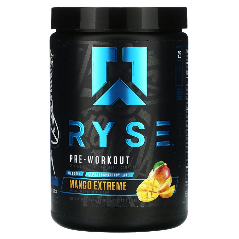   (Iherb) Ryse Supps,  , Mango Extreme, 305  (10,8 )    -     , -, 