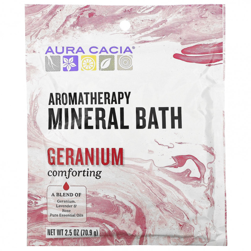 ���� ������ (Iherb) Aura Cacia, ����������� �������������������� �����, Comforting Geranium, 70.9 �, ������ �� 650 ���